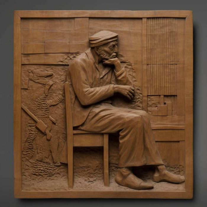 نموذج ثلاثي الأبعاد لآلة CNC 3D Art 